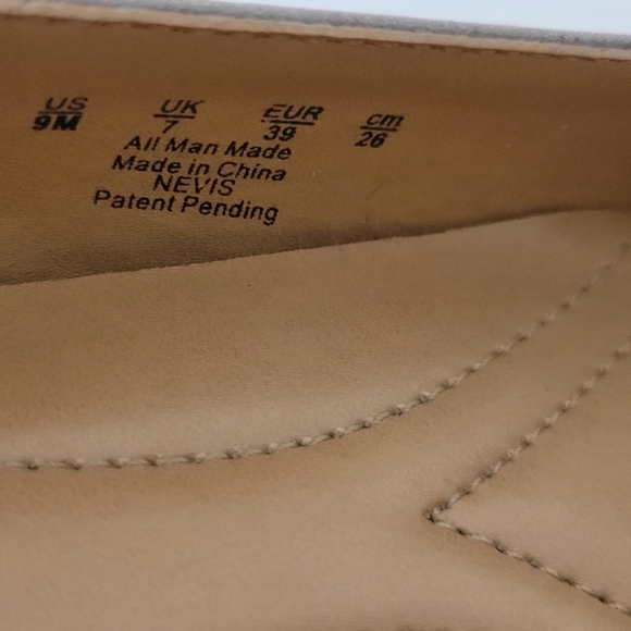 Naturalizer Metallic Wedge Shoes - Silver Sz 9 - Picture 5 of 6